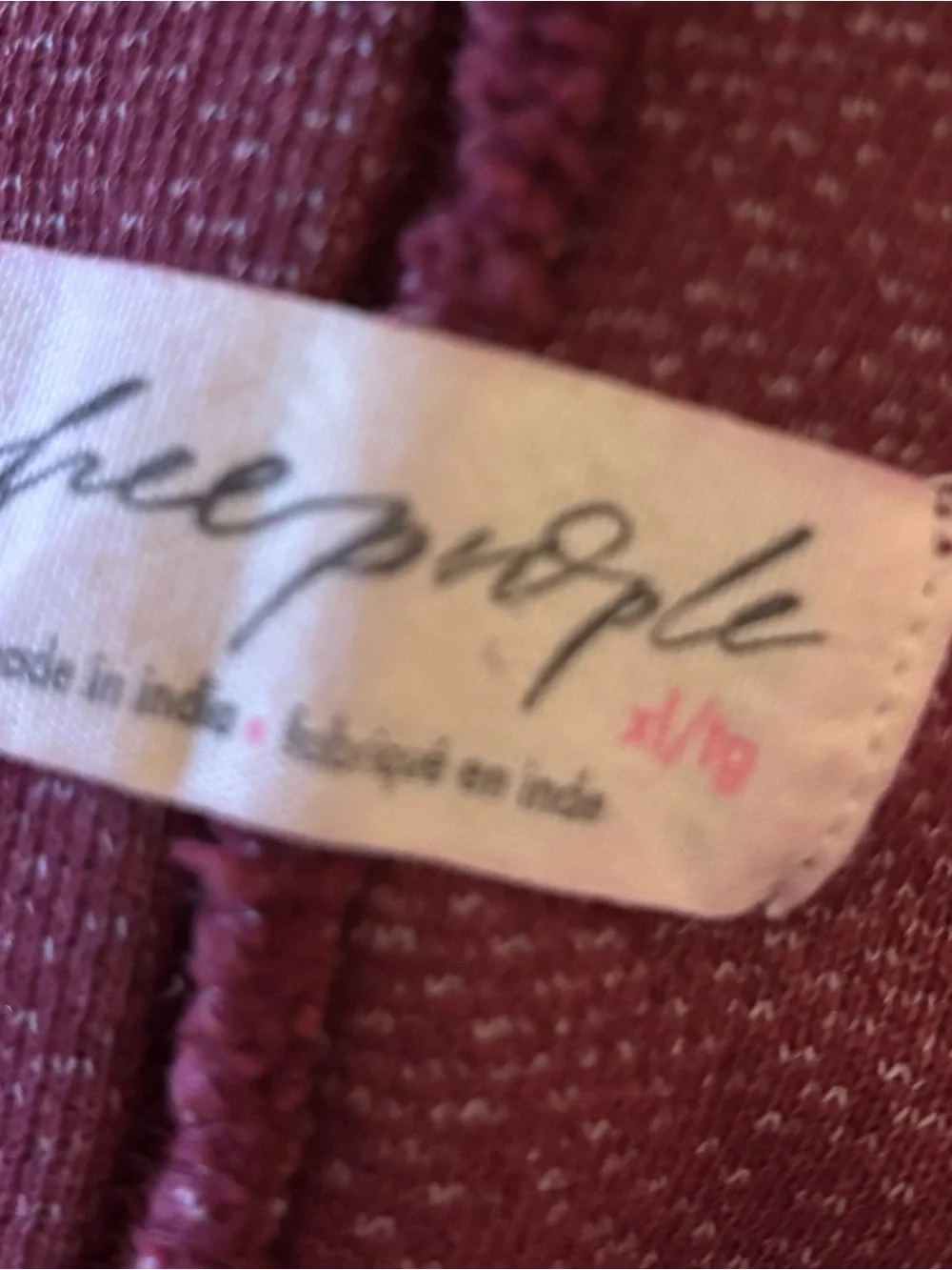 Cozy cowl neck Knit Poncho in Deep Maroon
